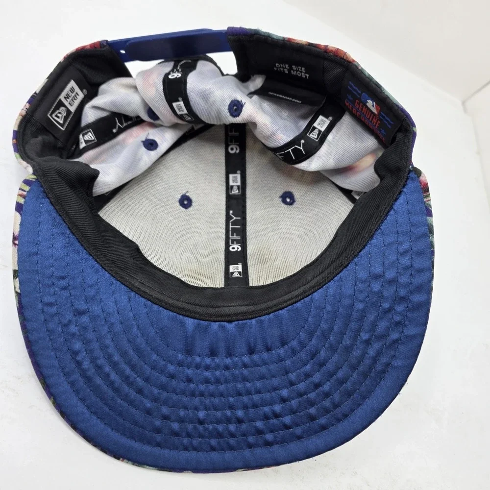 Texas Rangers Tropical Print Floral Hawaii Snapback New Era Hat MLB Baseball Cap